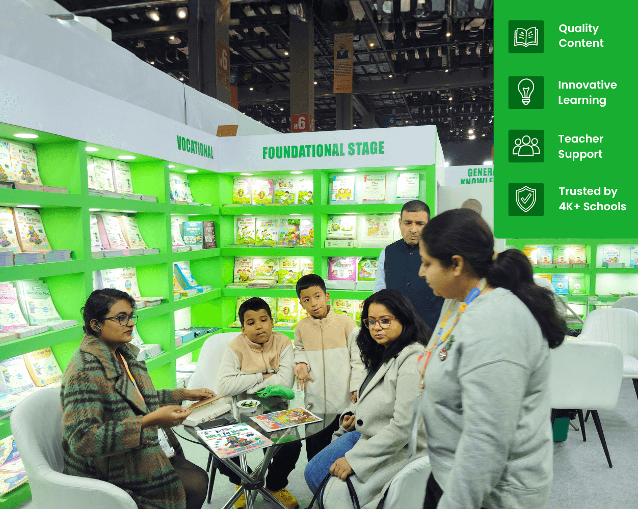 PM Publishers educational books showcase
